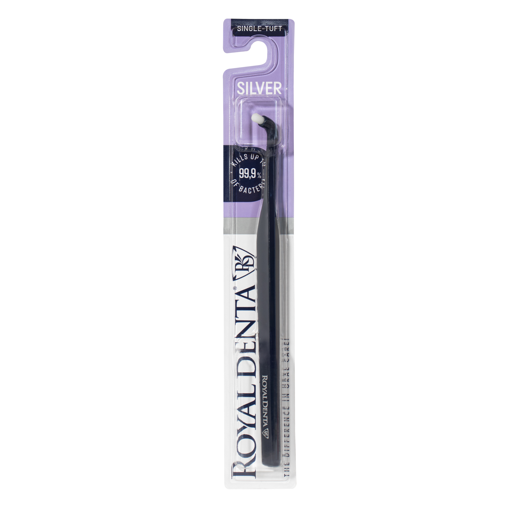 Silver Single Tuft Brush