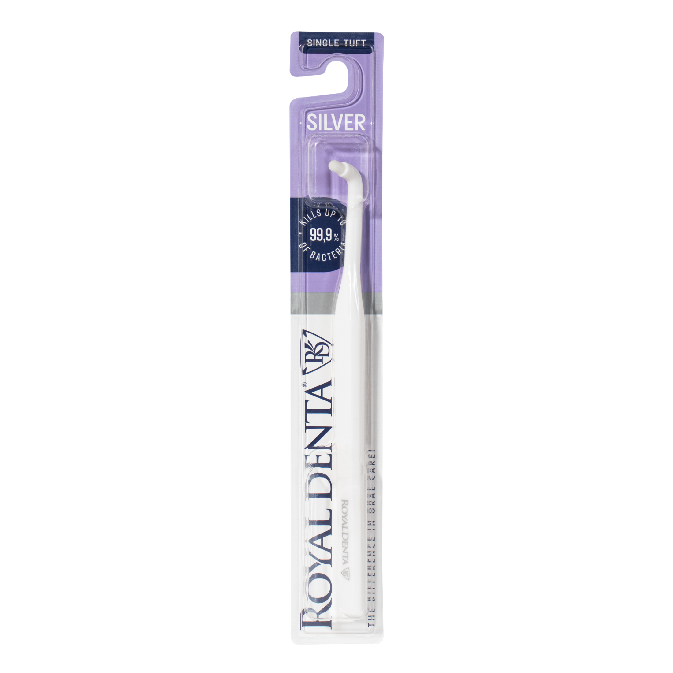Silver Single Tuft Brush