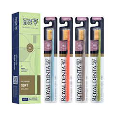 4er-Pack / Mehrfarbig / Gold