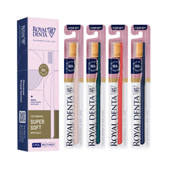 4 Pack / Multicolor / Gold